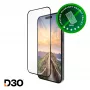 dbramante1928 eco-shield D3O - iPhone 16 ProMax - μαύρο Edge μεμβράνη προστασίας οθόνης από σκληρυμένο γυαλί