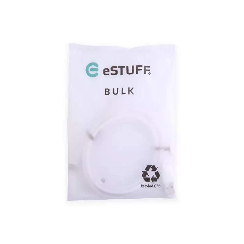 eSTUFF ES605170-BULK καλώδιο USB USB 2.0 1 m USB-C USB-A λευκό