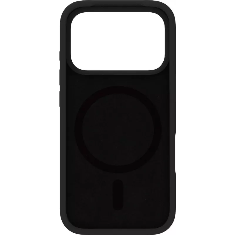 eSTUFF INFINITE GRS ROME ES67150057 μαγνητική θήκη για iPhone 17 Pro, σιλικόνης, μαύρη