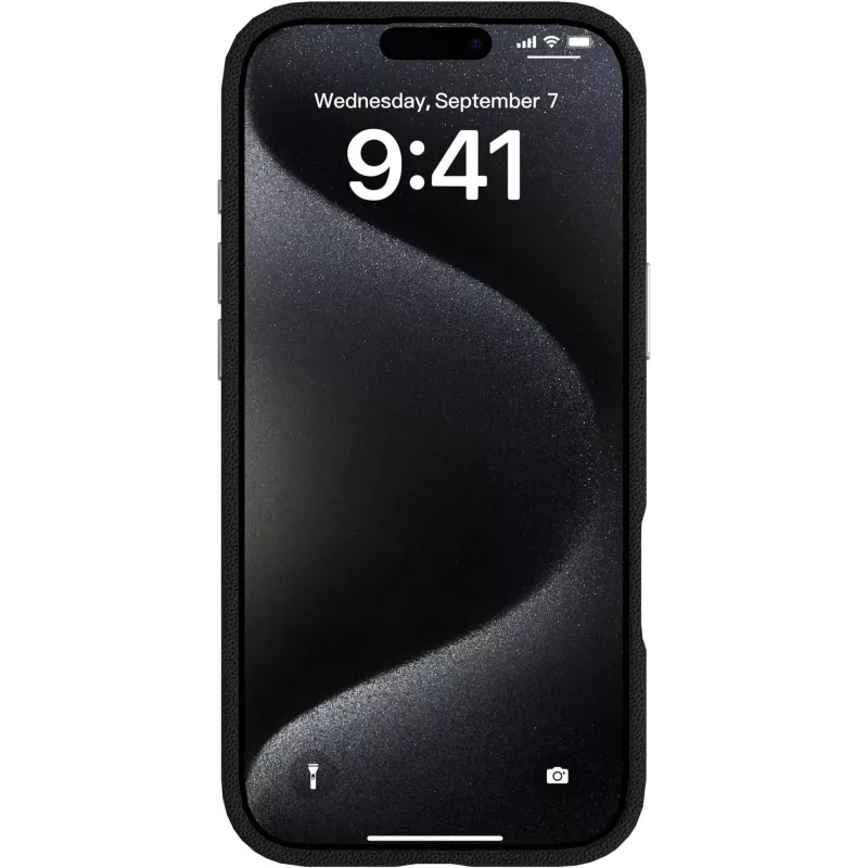 eSTUFF INFINITE GRS VENICE ES67160028 μαγνητική δερμάτινη θήκη για iPhone Air, μαύρη