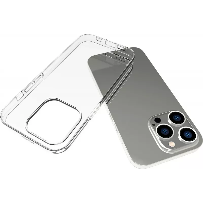 eSTUFF INFINITE GRS VIENNA ES67100039-BULK πίσω κάλυμμα για iPhone 14 Pro, συμβατό με MagSafe, TPU, διαφανές