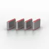 Lindy USB Type C Port Blocker (χωρίς κλειδί) – συσκευασία 10 τεμ., Ροζ