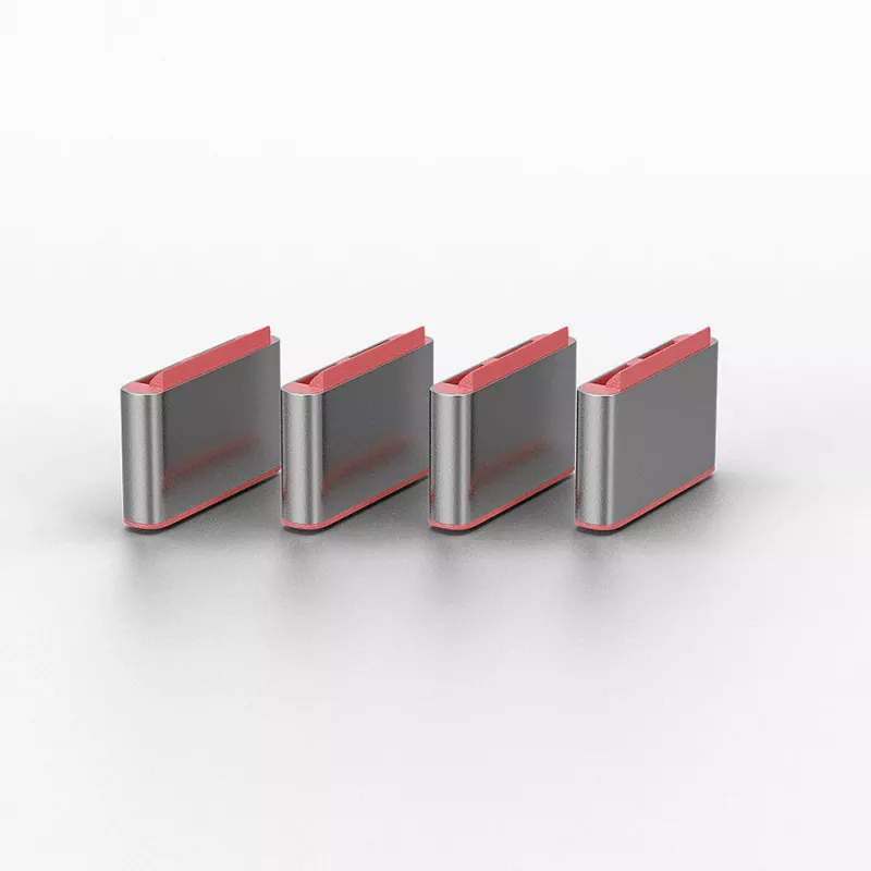 Lindy USB Type C Port Blocker (χωρίς κλειδί) – συσκευασία 10 τεμ., Ροζ