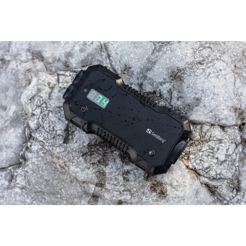 Powerbank εκκίνησης αυτοκινήτου Sandberg 10000 mAh USB Type-A Type-C Μαύρο