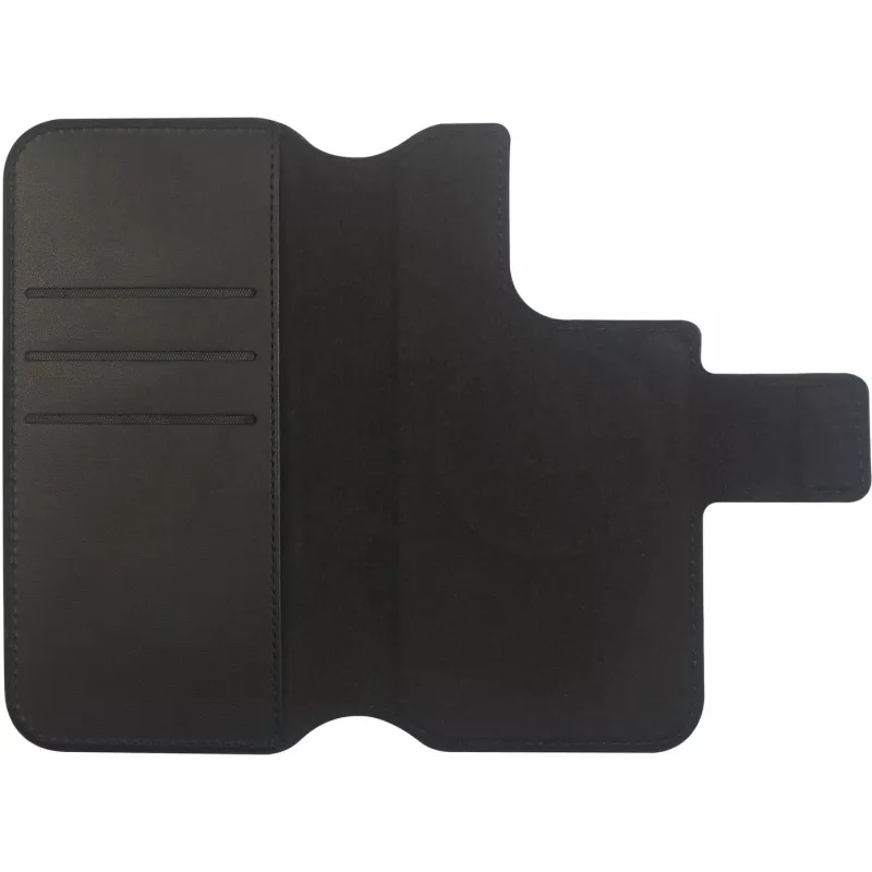 eSTUFF INFINITE MILAN ES67160104 θήκη πορτοφόλι για iPhone 16 Pro, μαύρη