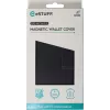 eSTUFF INFINITE MILAN ES67160104 θήκη πορτοφόλι για iPhone 16 Pro, μαύρη