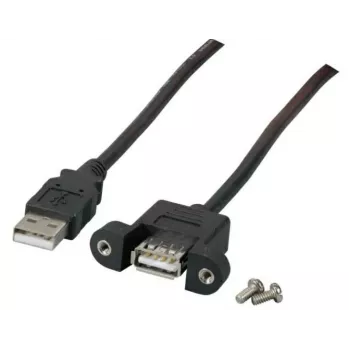 Καλώδιο USB Microconnect USBAAF1PANEL2 USB 2.0 1,8 m USB A μαύρο