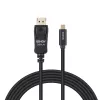 Καλώδιο προσαρμογέας Lindy 3m USB Type C σε DisplayPort 4K60 με HDR