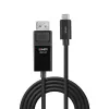 Καλώδιο προσαρμογέα Lindy 1m USB Type-C σε DP 8K60