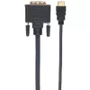 Προσαρμογέας καλωδίου βίντεο Techly ICOC-HDMI-D-045 5 m DVI-D μαύρο