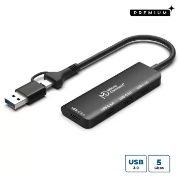 Κέντρο διασύνδεσης Microconnect UC0070-5G-USB-C-4IN1-C