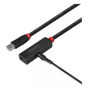 Ενεργή προέκταση Lindy 8m USB 3.0 λεπτή