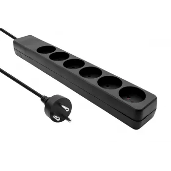 Πολύπριζο Microconnect MC-GRU0605DKB 5 m 6 έξοδοι AC εσωτερικού χώρου μαύρο