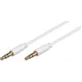 Microconnect AUDLL3W Καλώδιο ήχου 3 m 3,5 mm λευκό
