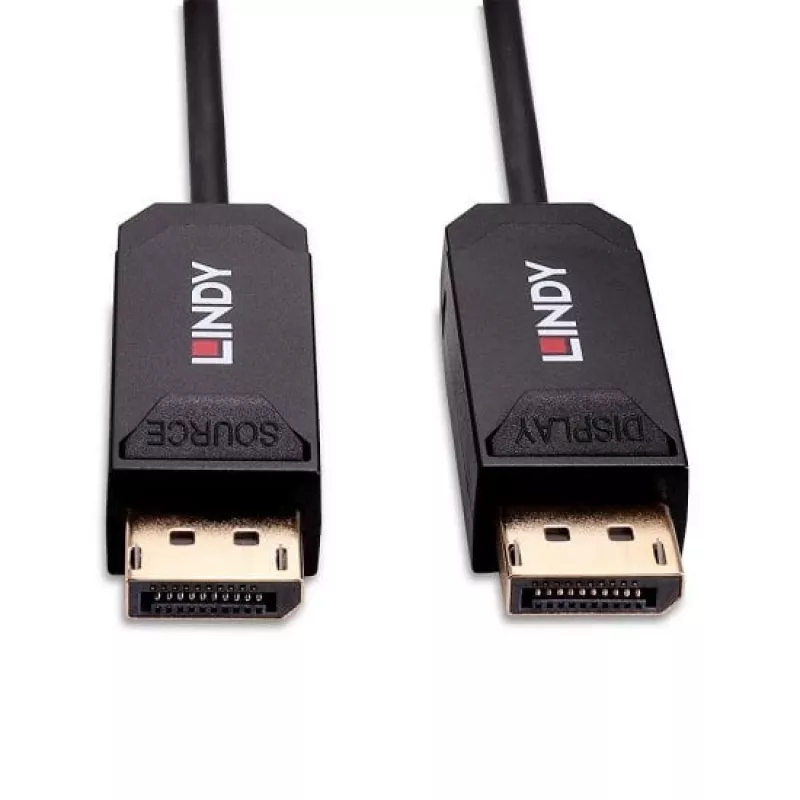 Lindy 15m καλώδιο οπτικής ίνας υβριδικό DP-2.0-UHBR10