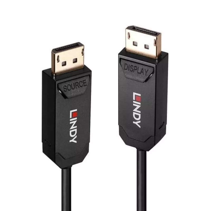 Lindy 40m καλώδιο οπτικής ίνας υβριδικό DP 2.0 UBHR10