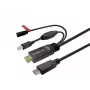 Καλώδιο USB Vivolink PROUSBCHDMIUSBB5-CHARGE 5m φόρτιση υψηλής ταχύτητας