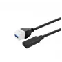 VivoLink καλώδιο δεδομένων USB 3.0 Type-A σε Type-A PROKEYUSB3AFF0 2W, USB 3.0