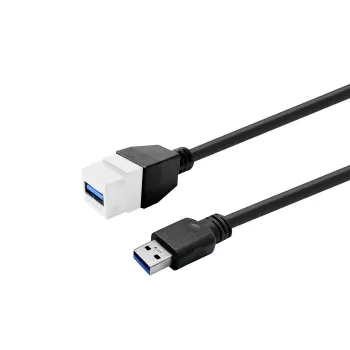 VivoLink καλώδιο επέκτασης USB 3.0 A σε υποδοχή θηλυκή PROKEYUSB3AFM1W, 1 m, λευκό