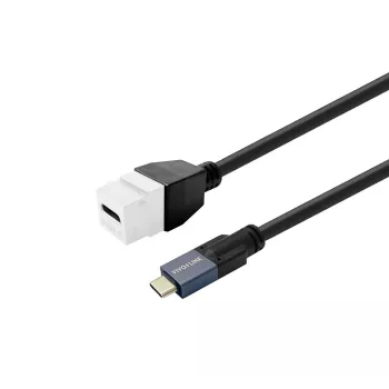 Μονάδα Keystone υποδοχής θηλυκής USB-C VivoLink PROKEYUSBCFM1W λευκό – μονάδα σύνδεσης εντοιχισμού