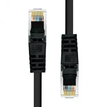 Καλώδιο δικτύου ProXtend CAT5e U/UTP CCA PVC μαύρο 0,25 m