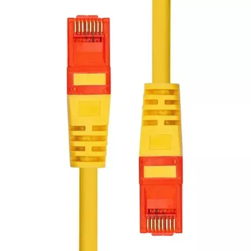 ProXtend V-6UTP-15Y CAT6 U/UTP CCA PVC καλώδιο Ethernet, 15 m, κίτρινο