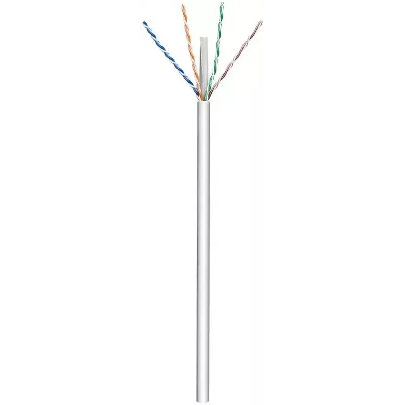 Καλώδιο δικτύου Goobay CAT 6 U/UTP γκρι 100m