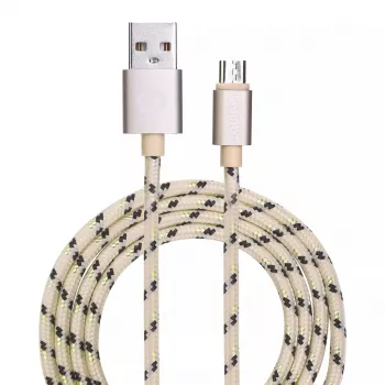 Καλώδιο USB Garbot C-05-10194 1m USB A Micro-USB B χρυσό