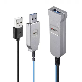 Lindy 30m Καλώδιο οπτικών ινών USB-3.0