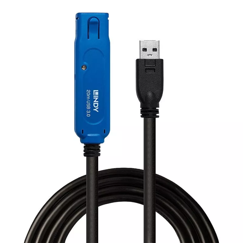 Lindy 20m USB 3.0 Active Extension Pro USB A σε USB A 5 Gbit/s