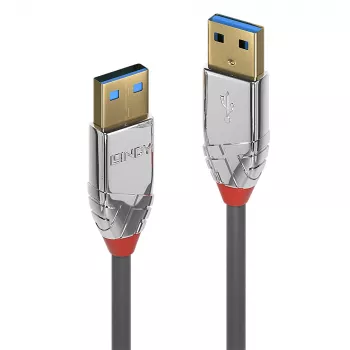 Lindy 36625 Καλώδιο USB USB 3.2 Gen 1 (3.1 Gen 1) 0,5 m USB A γκρι