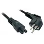 Lindy 5m, CEE 7/7 - IEC 320 C5 Μαύρο CEE7/7 Υποδοχή C5