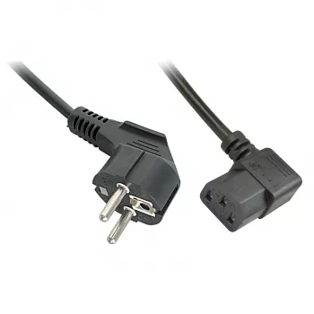 Lindy 30302 Καλώδιο τροφοδοσίας Μαύρο 3 m CEE7/7 IEC 320