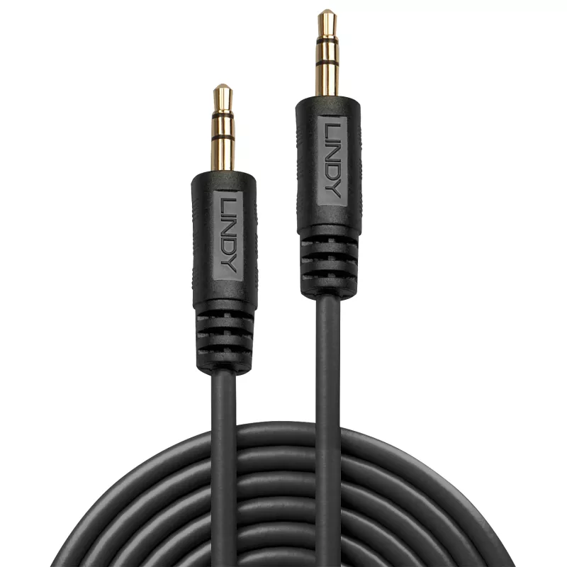 Καλώδιο ήχου Lindy 1m Premium Καλώδιο jack 3.5mm