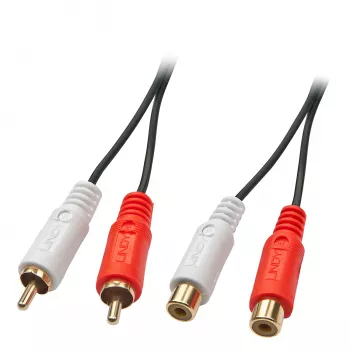 Lindy 2m Premium Καλώδιο επέκτασης Phono
