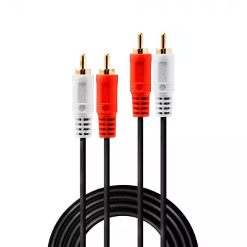 Lindy Καλώδιο ήχου 2x Cinch, Stereo / 3 m