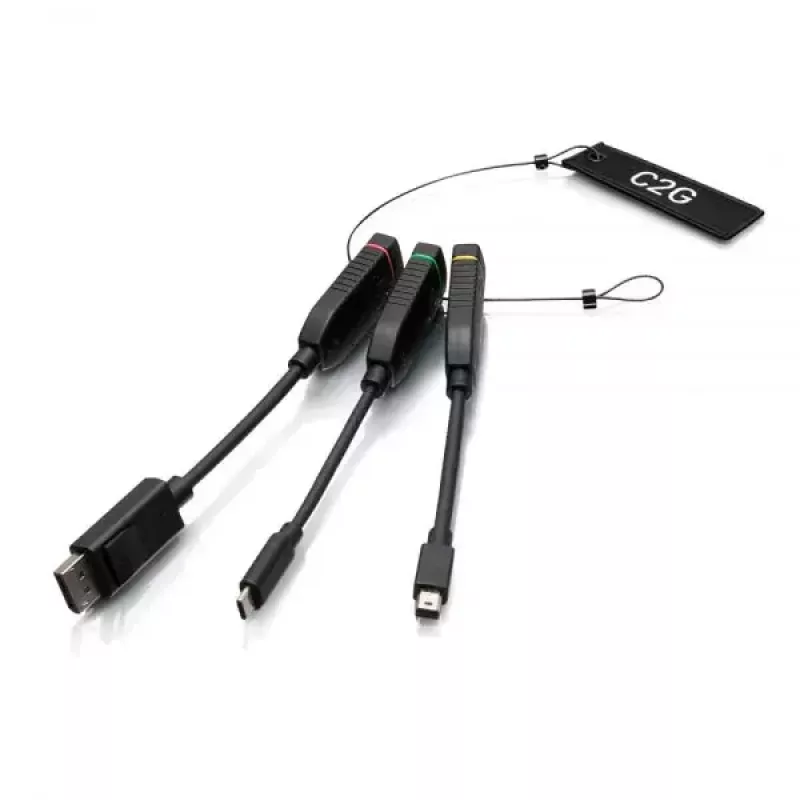 C2G Universal 4K HDMI Dongle Προσαρμογέας Ring Mini DisplayPort DisplayPort USB-C