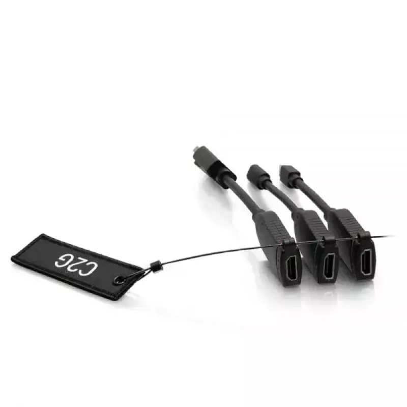 C2G Universal 4K HDMI Dongle Προσαρμογέας Ring Mini DisplayPort DisplayPort USB-C