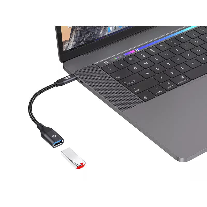 Conceptronic ABBY18B Προσαρμογέας USB 3.2 Gen 2 σε USB-A OTG