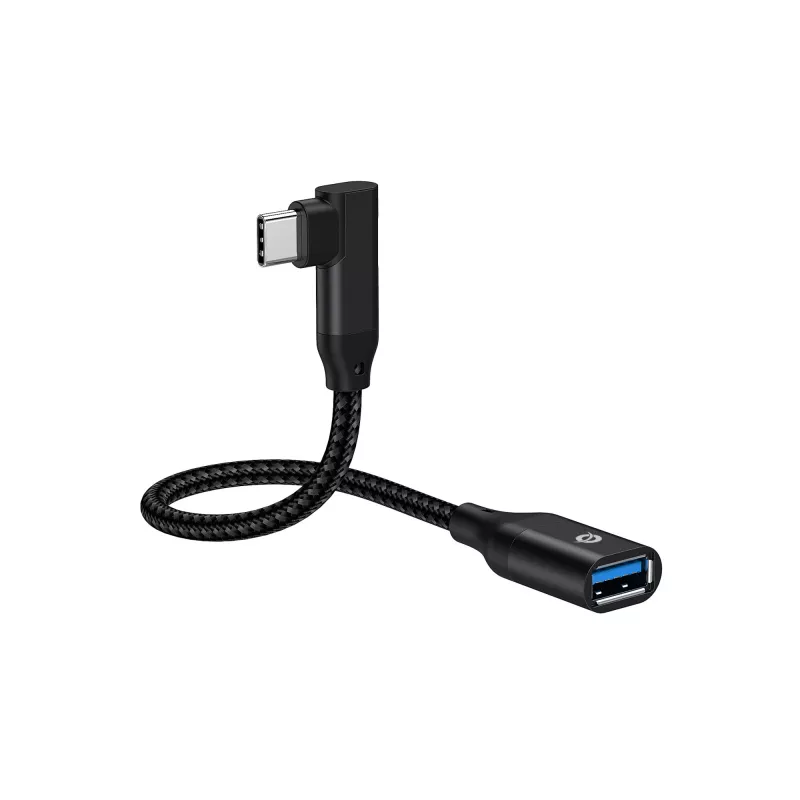 Conceptronic ABBY19B Προσαρμογέας USB 3.2 Gen 2 90°-γωνιακός σε USB-A OTG
