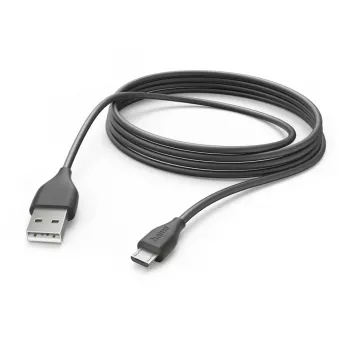 Hama 00201588 Καλώδιο USB USB 2.0 3 m USB A Micro-USB B Μαύρο