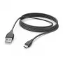 Hama 00201588 Καλώδιο USB USB 2.0 3 m USB A Micro-USB B Μαύρο