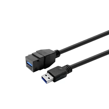 Καλώδιο επέκτασης VivoLink USB 3.0 A σε A PROKEYUSB3AFM2B, μαύρο, βύσμα Type A αρσενικό σε υποδοχή Type A θηλυκή, 2 m