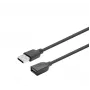 Καλώδιο USB Vivolink PROUSBAAF15 USB 2.0 15 m USB A μαύρο