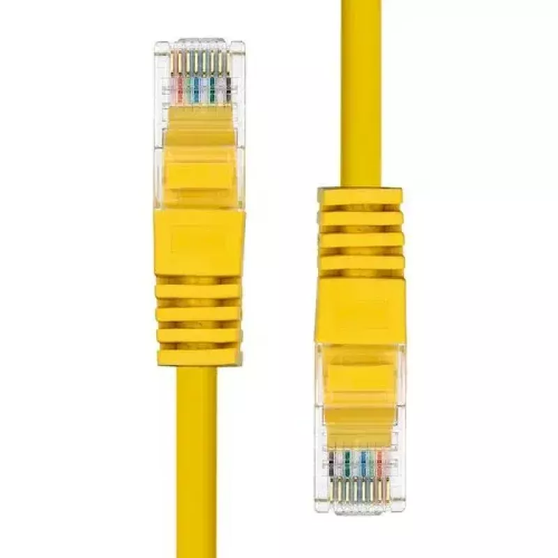 ProXtend 5UTP-02Y CAT5e U/UTP CU PVC καλώδιο Ethernet, 2 m, κίτρινο