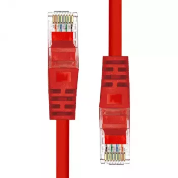 Καλώδιο δικτύου ProXtend CAT5e U/UTP CCA PVC κόκκινο 0,25m