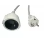 Καλώδιο επέκτασης ρεύματος MicroConnect MC-PE0300FRW, μήκος 3 m, ονομαστικό ρεύμα 16 A