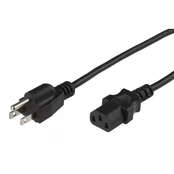 Microconnect PE110401 καλώδιο τροφοδοσίας μαύρο 1 m C13 υποδοχή θηλυκή βύσμα αρσενικό τροφοδοσίας Type B