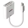 Lindy 38318 παθητικός μετατροπέας Mini DisplayPort σε DVI, DisplayPort 1.1, 0,18 m, μαύρος