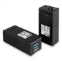 Πομποδέκτης και δέκτης AV Lindy 200 m Fibre Optic USB 3.0 Extender